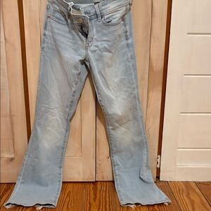 American Eagle Outfitters Light Blue Flare Jeans